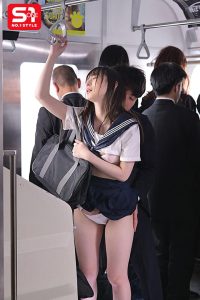 หนังโป๊ไม่เซ็นเซอร์ ไม่ขัดขืนโดนครูลวนลามบนรถไฟ SONE-864