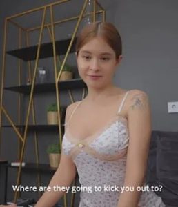 เอวีรัสเซีย Slutty busty stepsister wants to make money in porn